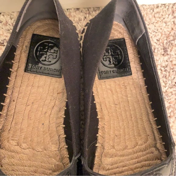 Tory Burch Poppy Logo Espadrille Flats - Picture 3 of 8